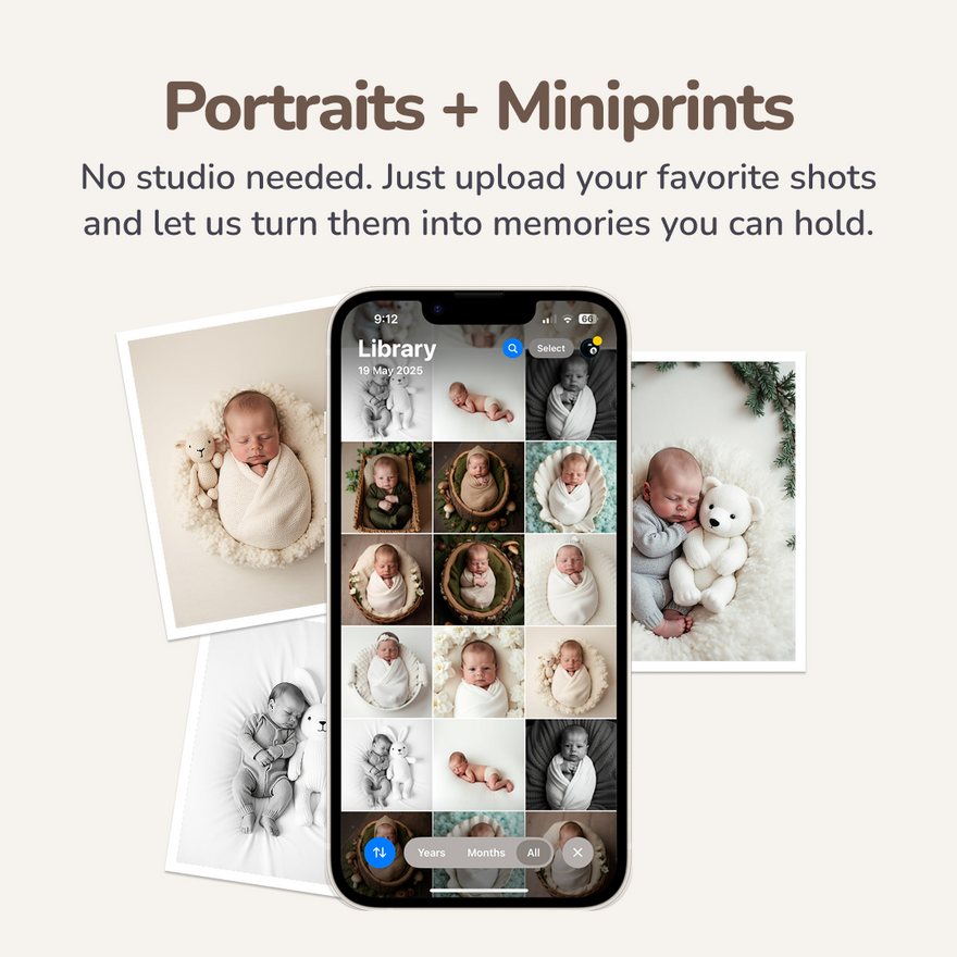 Portraits - Digital Images + Miniprints 3x2