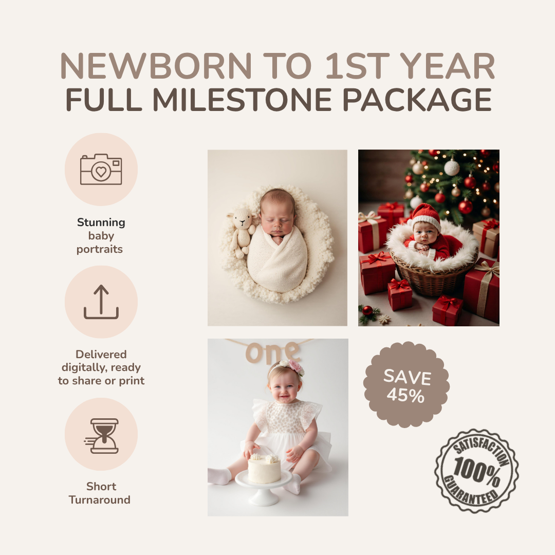 Newborn to 1st Year - Full Milestone Package