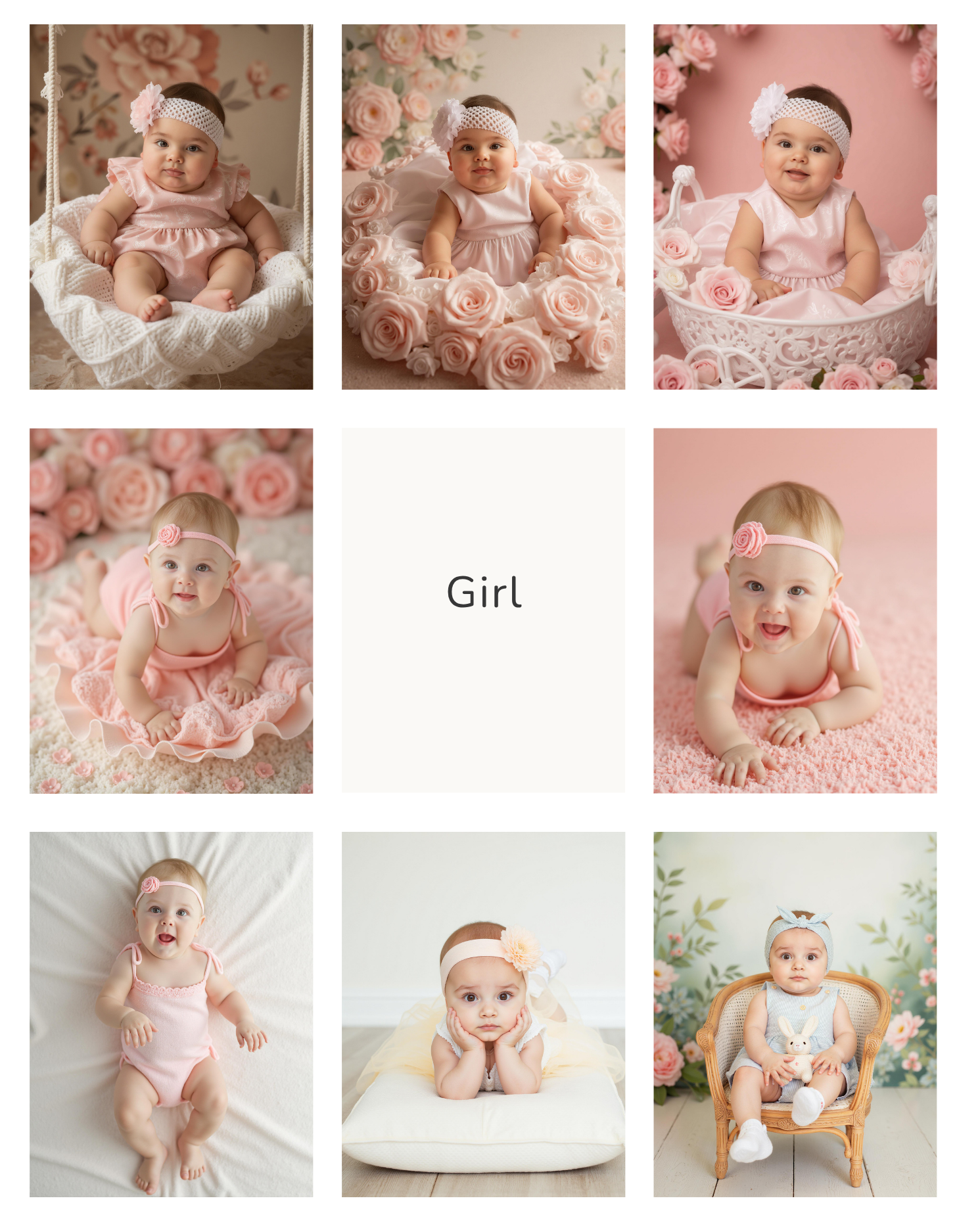 12 Month Photos (+Cake Smash!) - 16 Pictures