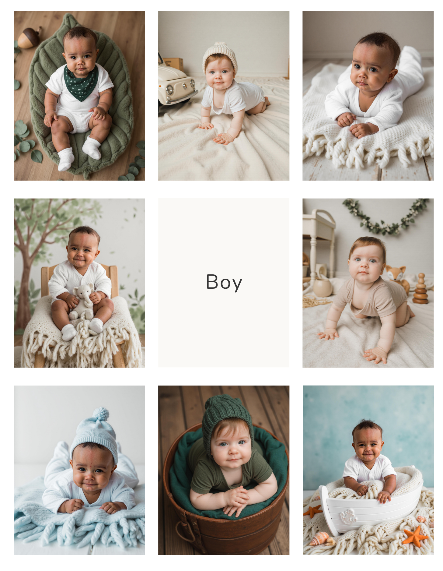 12 Month Photos (+Cake Smash!) - 16 Pictures