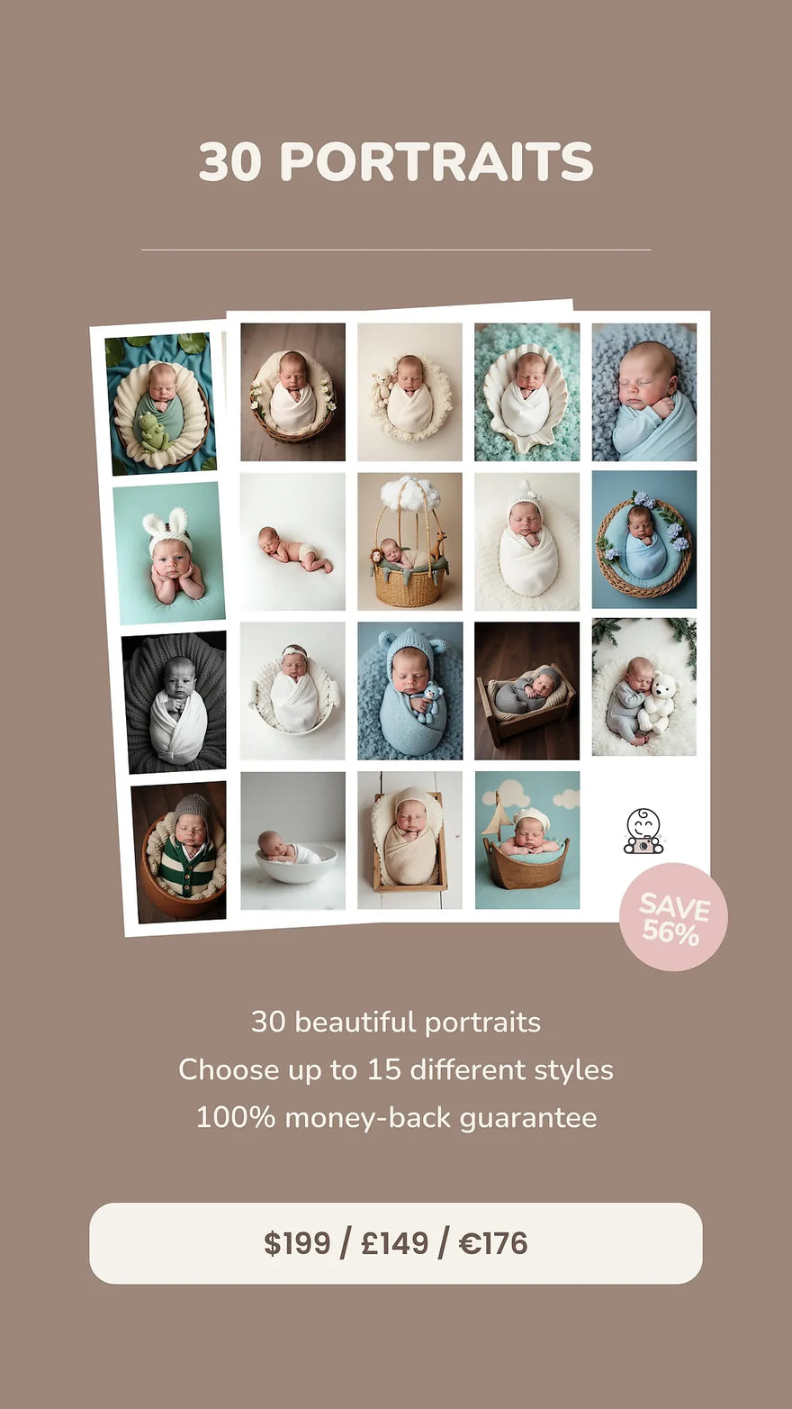 Newborn 30x Portraits